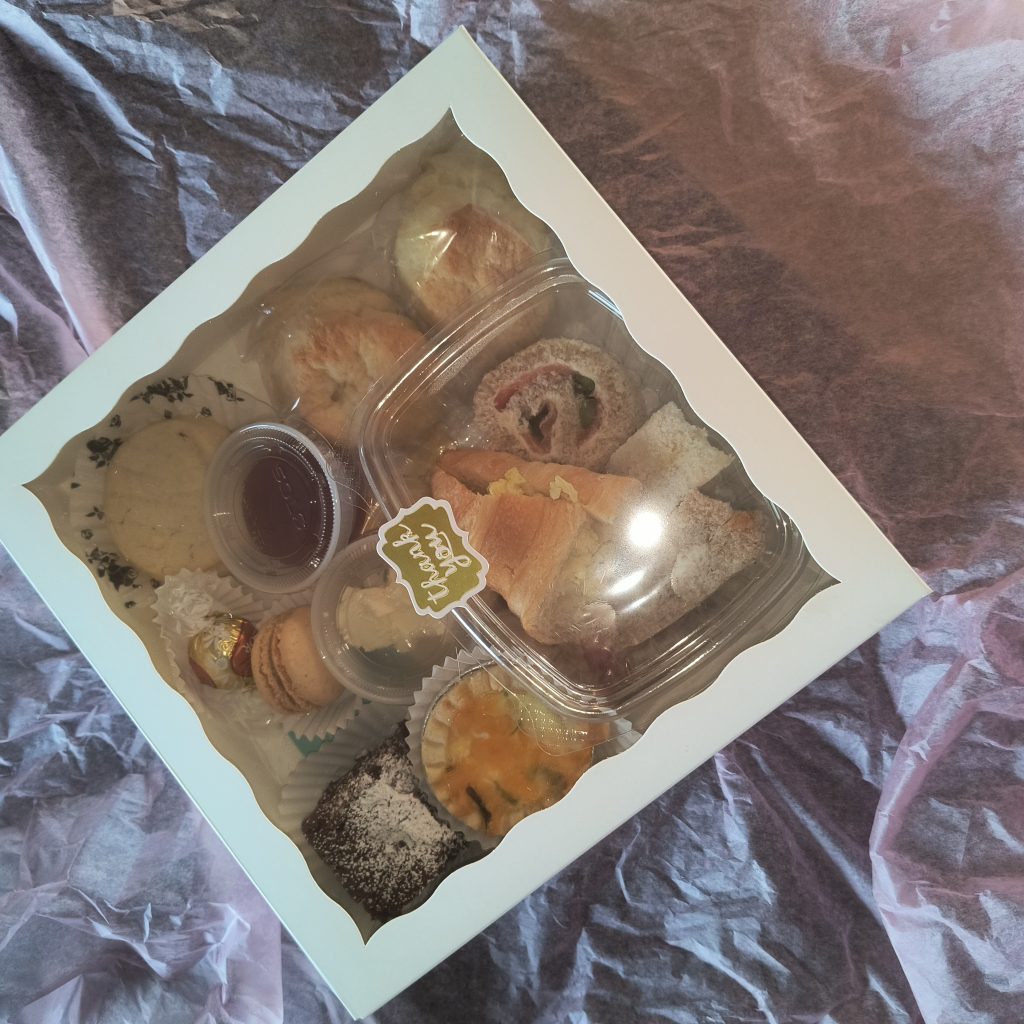 Afternoon tea in a box